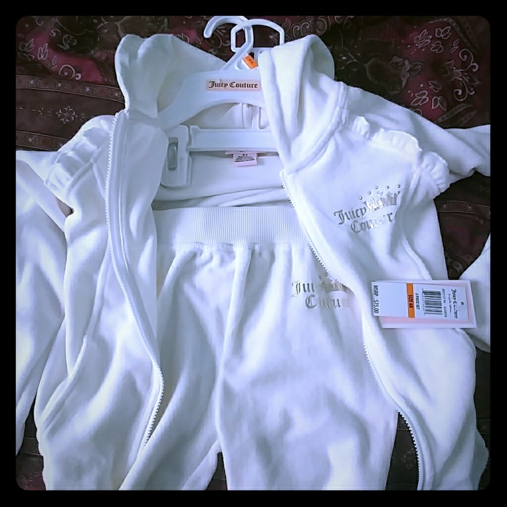 Juicy Couture jacket and sweatpants 2 piece outfit